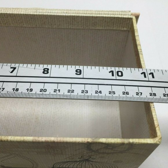 Organizing Essentials Decorative Storage Trinket Box Butterfly Key 11x5.5x4 - Picture 8 of 10